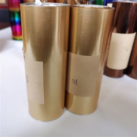 Red Generic Foil Hot Stamping Foil For Plastic And Paper