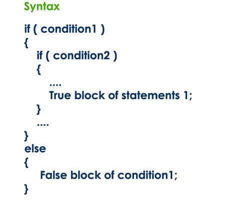 C Tutorials If Statement C Control Statements