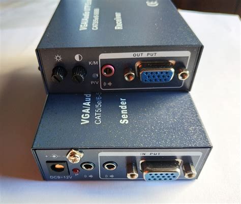 УДЛИНИТЕЛЬ VGA ПО ВИТОЙ ПАРЕ 300М