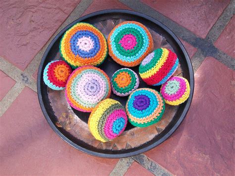 Esferas De Color Tejidas Al Crochet Tejidos A Crochet Croch Tejidos