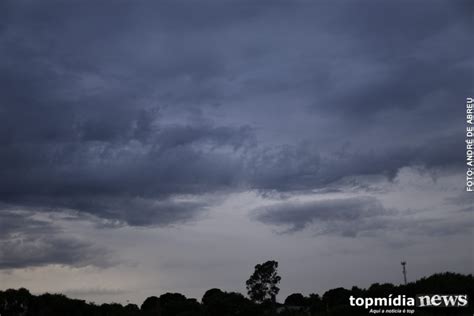 Previs O De Tempo Nublado Pancadas De Chuva Em Ms Portal Top