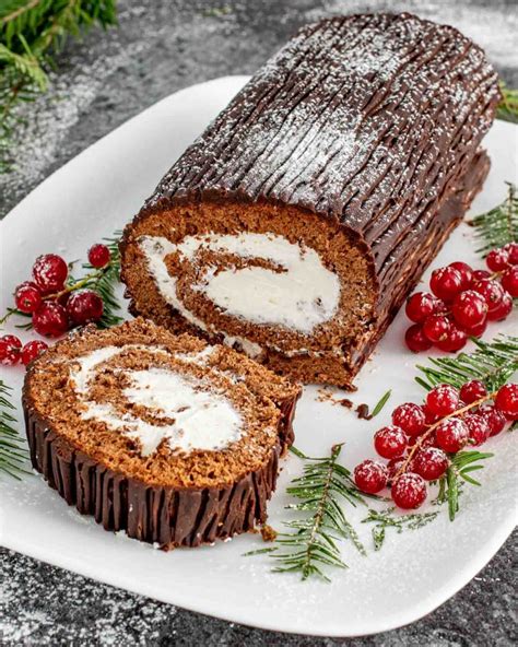 Buche De Noel Yule Log Cake Jo Cooks