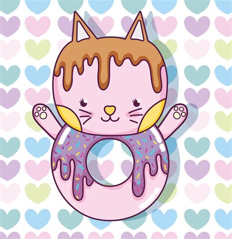 Cute cat cartoon 641815 Vector Art at Vecteezy