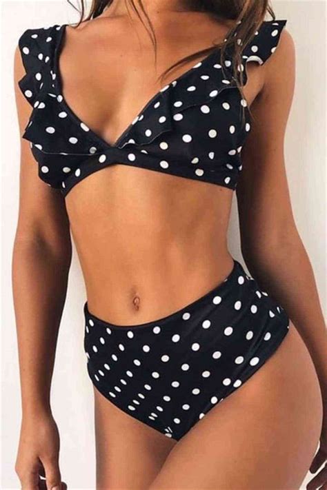 Angelsin Puantiyeli Bikini Takım Çok Renkli