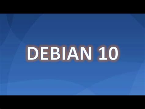 Cara Install Konfigurasi Ip Pada Debian Di Virtualbox Youtube