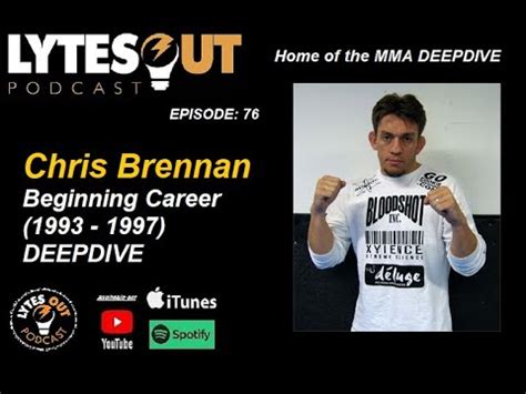 Chris Brennan MMA Career 1993 1997 DEEPDIVE Episode 76 Ufc YouTube