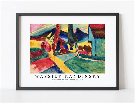 Wassily Kandinsky Art Print Wassily Kandinsky Art Canvas Wassily