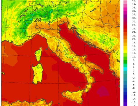 Meteo Le Temperature Minime Di Oggi 28C A Gela 16C A Norcia