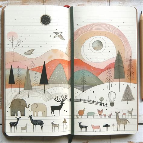 Landscape Drawing | Drawing Ideas