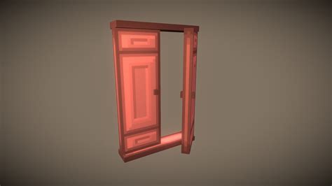 Wooden Door 3d Model By Evanraster Be6990f Sketchfab