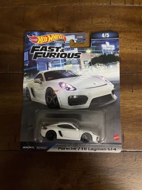 Hot Wheels Fast Furious Porsche Cayman Gt Eur Picclick Fr