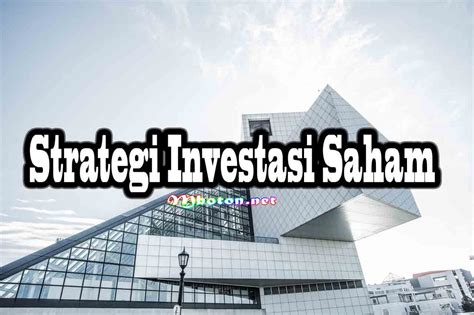 Memahami Risiko Memilih Strategi Investasi Saham Yang Aman Mboton