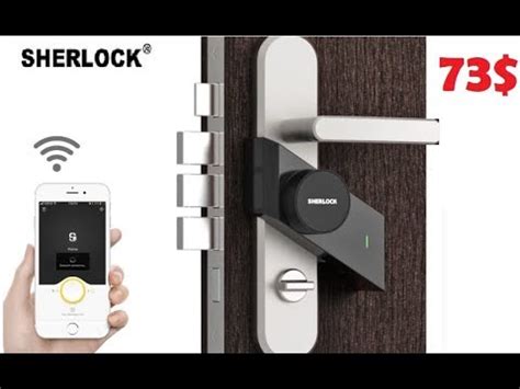 🔒 Умная накладка на дверной замок Xiaomi Sherlock Smart Door Lock S2 ...