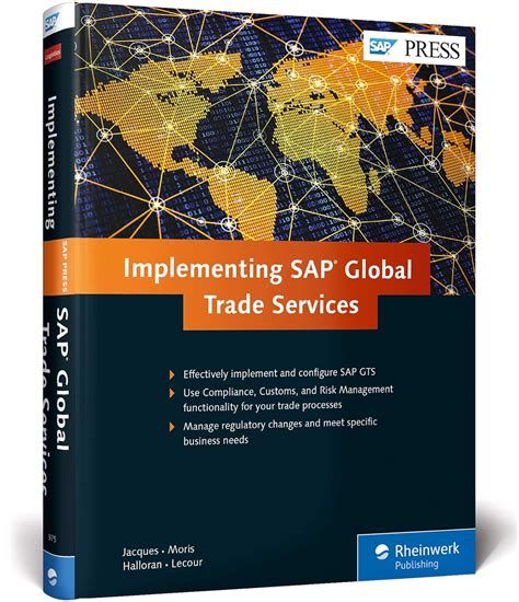 Implementing Sap Global Trade Services Sap Gts Yannick Jacques