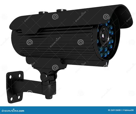 Infrared security camera stock photo. Image of technology - 26913608