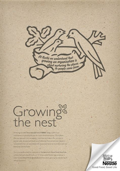 The Writers Work Nestlé Print Ad