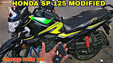 Honda Sp 125 Bs6 Modified Honda Sp 125 Best Modified Youtube