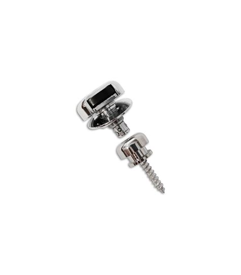 Fender Infinity Chrome Strap Lock Salão Musical Musical Hall