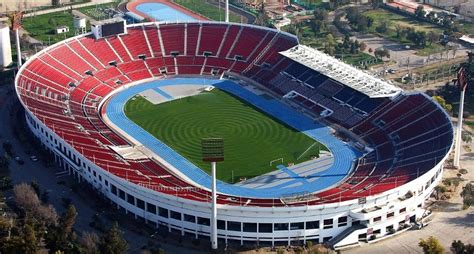 Estadio Nacional De Chile Is The Main Soccer Stadium In Chile