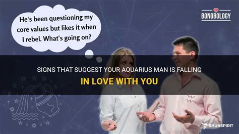 Signs That Suggest Your Aquarius Man Is Falling In Love With You