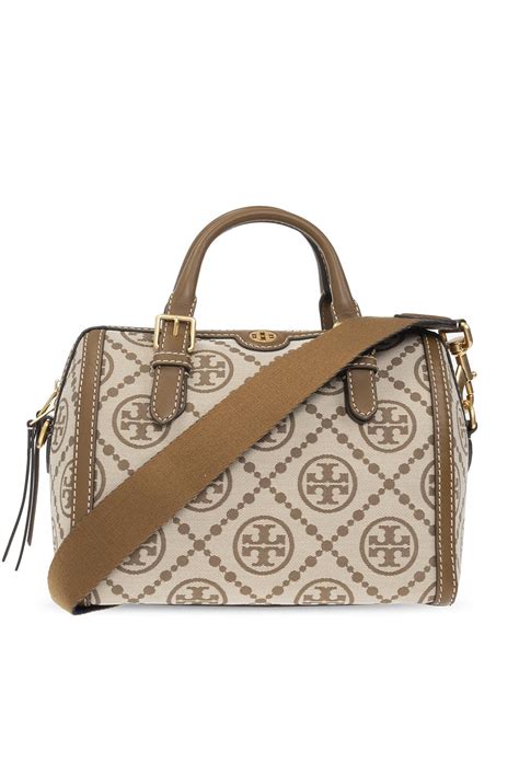 Tory Burch T Monogram Barrel Bag Lyst Canada