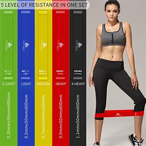 Buy FITBODYNATION 80 Day Obsession Equipment Resistance Bands 5 Core