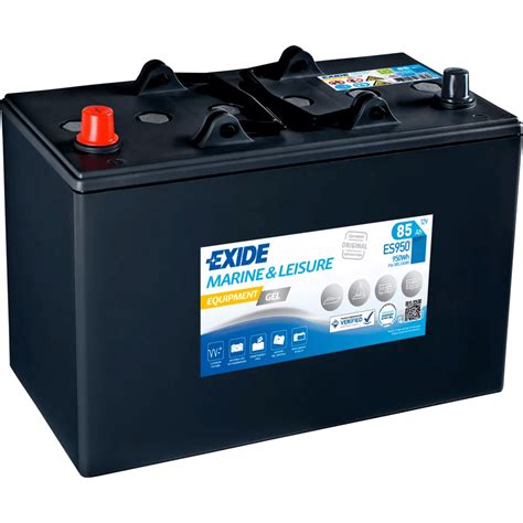 Batería Exide Marina Gel ES950 85Ah 450A EN 12V 330x175x235mm