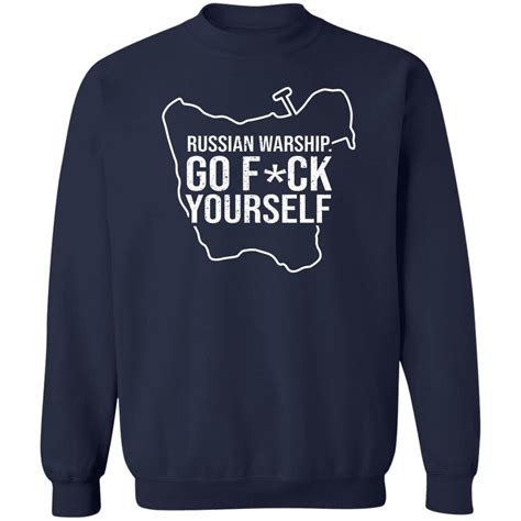 Russian Warship Go Fuck Yourself Shirt Tiotee