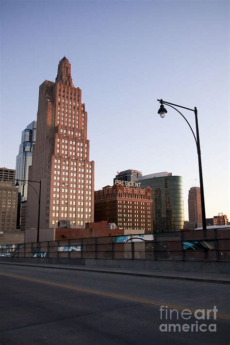 Kcpl And The Hilton President Hotel Kansas City Mo Photograph By Kaycee