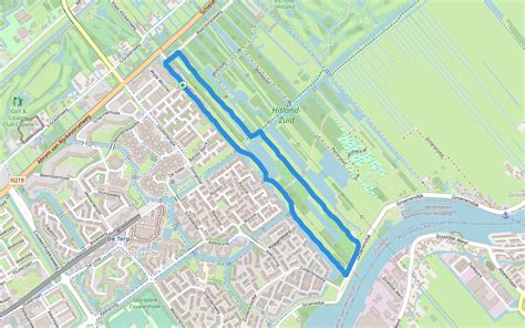 Hitland South Walking And Running Trail Capelle Aan Den Ijssel Zuid