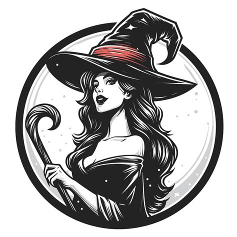Beautiful Halloween Witch Clipart Ai Generative 33023126 Png