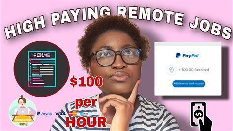 How To Get A High Paying Remote Job Earn Money Online In Youtube