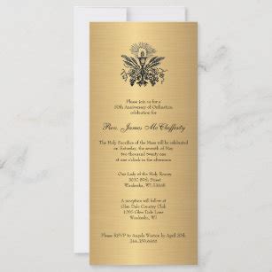 Golden Jubilee Invitation Cards For Religious