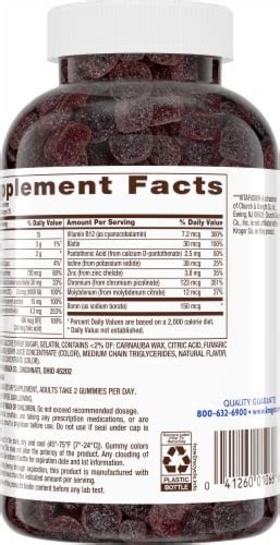 Kroger® Mens Multivitamin Gummies Mixed Berry And Strawberry 150 Ct