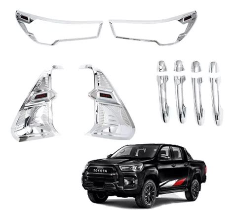 Kit Biseles Cromados Para Toyota Hilux Cuotas Sin Inter S