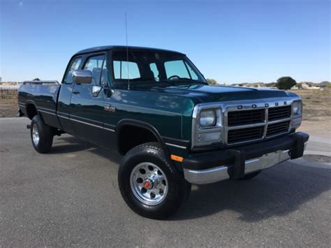 1993 Dodge Ram Turbo Cummins Diesel 2500 4x4 Extended Cab