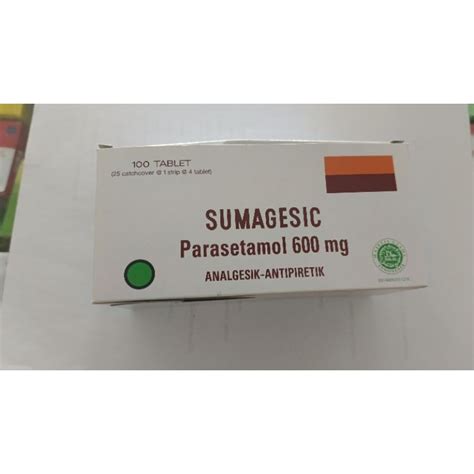 Jual Sumagesic Paracetamol Perbox Isi Strip Strip Tablet