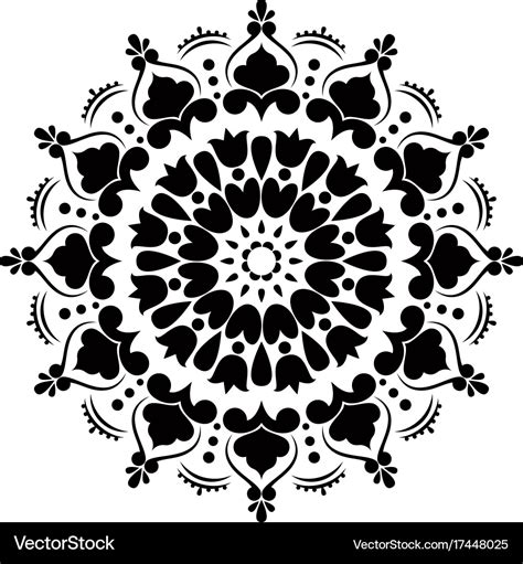 Mandala Stencil Printable Template