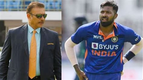 Ravi Shastris Candid Verdict Hardik Pandya Fit For White Ball