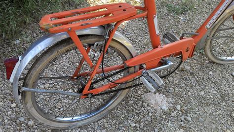 Didoulabrocantefr Ancien Mini Vélo Pliant Pliable Vintage