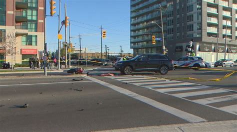 Motorcyclist Dead After Being Struck By Suv In North End Toronto