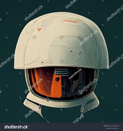 Astronaut Space Suite Helmet Illustration Stock Illustration 2211562133