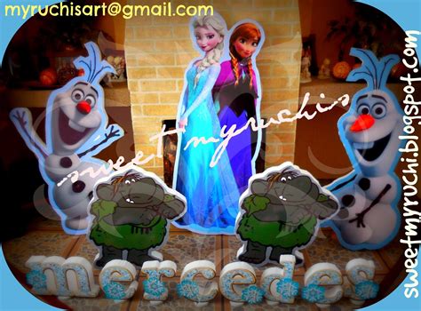 Decoraci N Fiestas Frozen Eventos Sweet Myruchis