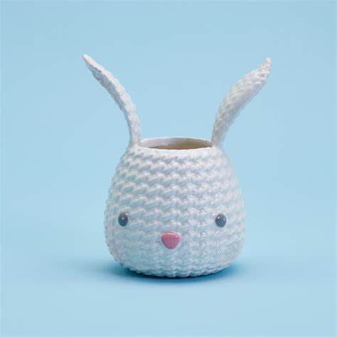 Easter Bunny Vase Cachepot