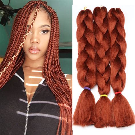 Original Jumbo Braids Hair Extension 3pcs Pure 350