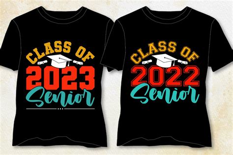 Senior Class Of T Shirt Design Graphic By T Shirt Design Bundle