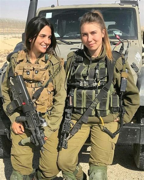 Two Idf Soldiers From The Caracal Battalion In Southern Israel