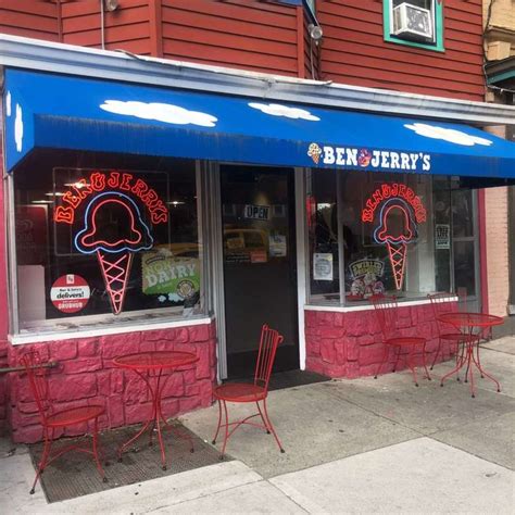 Ben Jerry S An Ice Cream Shop On Madison Avenue In Albany Ny