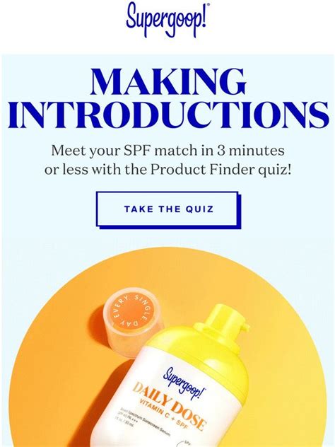 Supergoop 10 Off Your Spf Match Milled