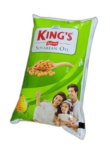 Kings Refined Soyabean Oil Packet Packaging Size 1 L At Rs 134 Litre